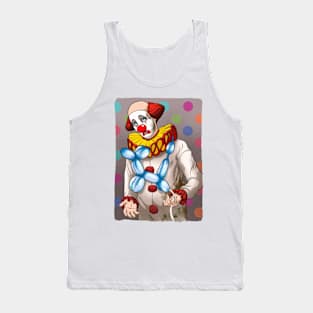 Sad Clown Tank Top